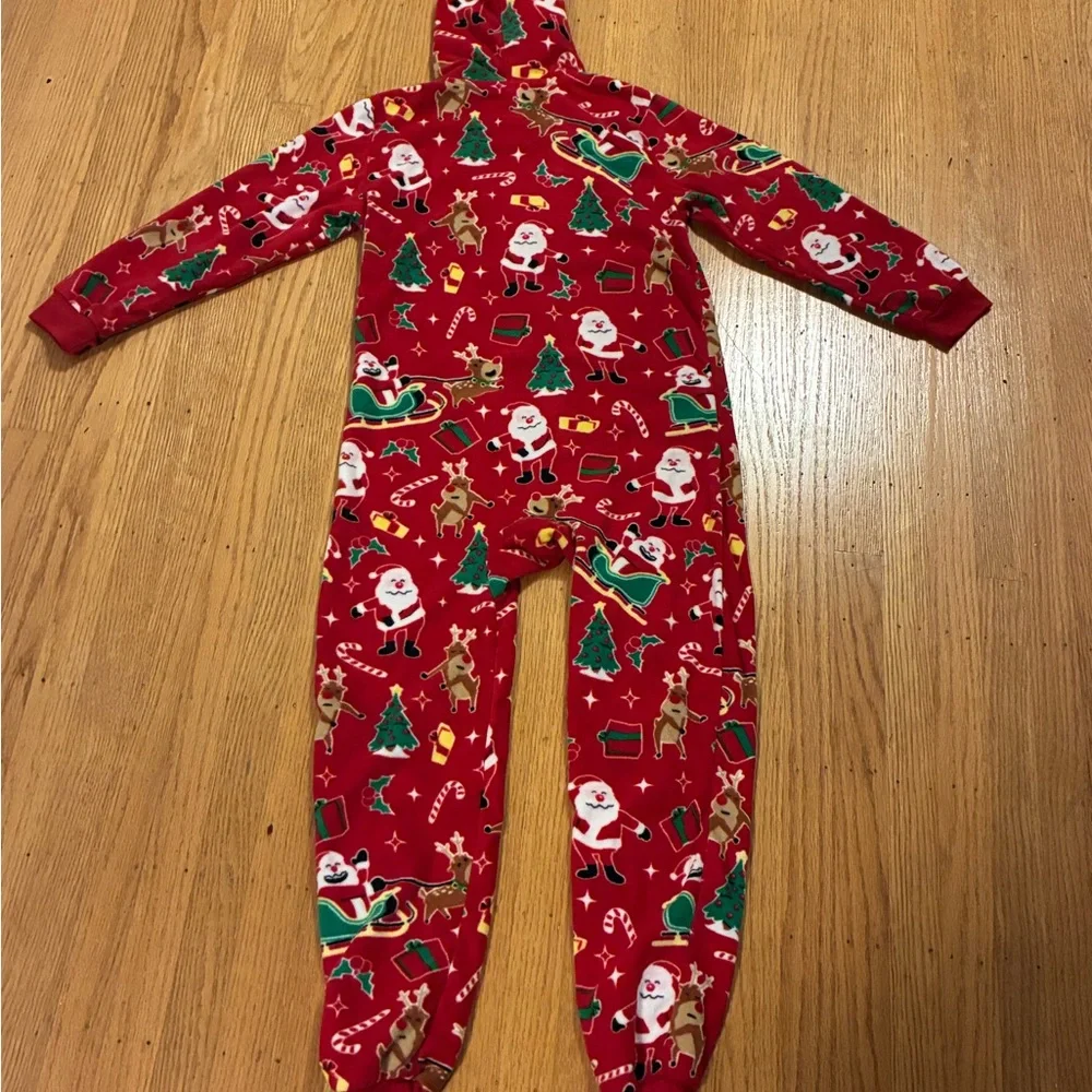 The Children's Place Red Holiday Onsies